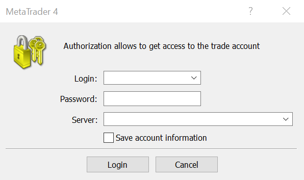 Login to Trade Account